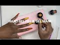 Hard Gel Fill & Gel Polish Application