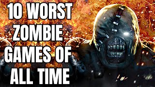 10 Worst Zombie Games of All Time