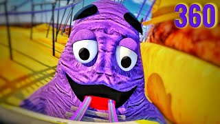 The GRIMACE SHAKE Roller Coaster VR/360°