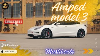 Amped model 3 (Tesla) 4k video | ultra hd | @mushi_022    #india #amped #tesla