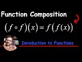 Function Composition with same Function (f o f)(x) = f( f(x) ) and the Simplify