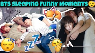 BTS Sleeping Funny Moments 😴 BTS Sleepy 🥱 BTS Most Funny Sleeping Moments 🤣 BTS Taekook Funny Videos