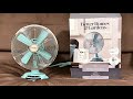 Better Homes & Gardens 8” Retro Oscillating Fan | Unboxing & Test