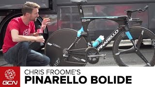 Chris Froome's Team Sky Pinarello Bolide Time Trial Bike