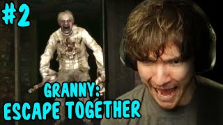 Teo and Yomo try to escape from Granny #2