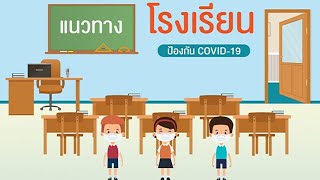 การป้องกันการแพร่ระบาดของโรคโควิด19  ในโรงเรียน