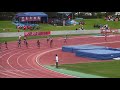 2018近畿ih陸上　男子4×100mリレー準決勝1～3組