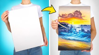 Peinture Réaliste de la côte Océanique - Tutoriel d'art