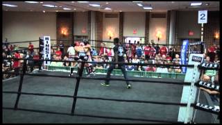 Wolfie Steel vs Jonathan Davis at TBA 2013 semi finals Boys Class B 125 lbs