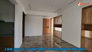 3 BHK 3000 Sq ft Ultimate Beutiful Apartment in Koteshwar Ahmedabad #designer #luxurious #spacious