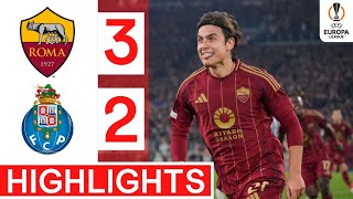 🔴 Roma vs Porto (3-2) - All Goals \u0026 Extended HIGHLIGHTS || Europa League!