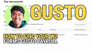 How To Find Your W-2 Forms On Gusto Payroll: Simple GUIDE!