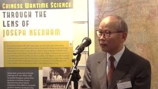 Chinese Wartime Science through the Lens of Joseph Needham : Opening Ceremony