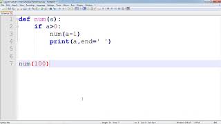 How will you print numbers from 1 to 100 without using loop in python?