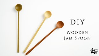 Wooden Jam Spoon【DIY】三色ジャムスプーンの作り方