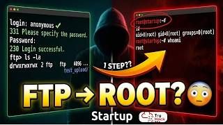 TryHackMe Startup Walkthrough | FTP Exploit to ROOT Access (Full Hack)