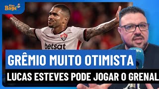 🇪🇪⚫️⚽️🔵 Grêmio muito confiante em Lucas Esteves e pode inclusive jogar o Grenal.