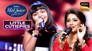 'Bindiya Chamkegi' पर Anjana ने किया Shreya Ghoshal को Impress| Indian Idol Junior| Little Cutiepies