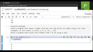 Python For Loop Explained with Practical Examples | Beginner TutorialLecture 6