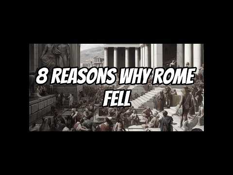 The 8 Reasons Why Rome Fell. #history #facts #rome #shorts - YouTube