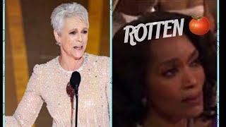 Jamie Lee Curtis wins  Best Supporting Actress ACTRESS and is snubbed by #angelabassett  @Oscars