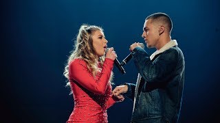 Hanna Ferm och Liam ”Liamoo” Cacatian Thomassen sjunger Love me harder i Idol 2017