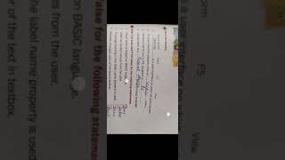 Class 8 Chapter 6 introduction to visual basic 2008
