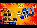 Wonderland Number Blocks:  | GROUNDING | BIG NUMBERS | Calculate Carefull and Accurately