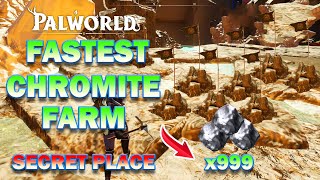 FASTEST Chromite Farm Method in PALWORLD Revealed