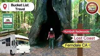 Travel To California's Humboldt #Redwoods State Park | Explore Ferndale \u0026 The Lost Coast #rvamerica