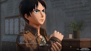 【進撃の巨人2ファイナルバトル】エレン\u0026エレン(長髪) 拠点会話イベントまとめ【壁外奪還モード】