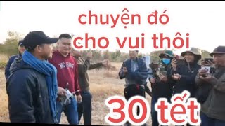 Đoàn văn báu Trả lời vài câu hỏi Buổi Sáng 30 tết Nhiều bà con đến thăm các sư thầy