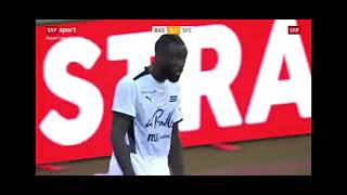 Ghanaian striker Grejohn kyei scored his third goal of the season for FC Servette in Switzerland.