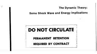 Advanced physics | Oke Shannon of the famous Wilson Memo