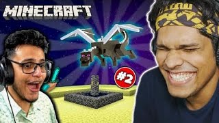 Stealing Elytra with @liveinsaan  in end portal (Minecraft #4)