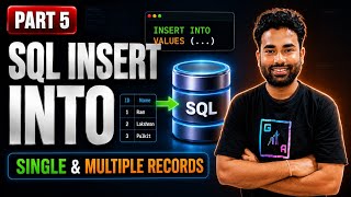 SQL INSERT INTO Statement Explained | Insert Single & Multiple Records in MySQL | Part 5