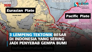 3 Lempeng Tektonik Besar di Indonesia yang Sering Jadi Penyebab Gempa Bumi