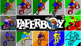 Paperboy(1985) Versions Comparison|Ports Evolution|HD