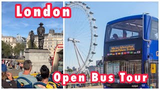 London Bus Tour //  Hop On Hop Off Open Bus Tour 2023 //