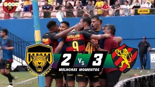 Amazonas 2 x 3 Sport | Melhores Momentos (COMPLETO) | Brasileirão Série B 2024
