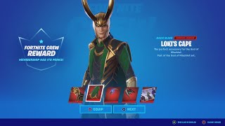 July's Crew Pack Is Here!  (Loki Crew Pack Item Shop)