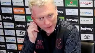 David Moyes - West Ham v Arsenal - Pre-Match Press Conference