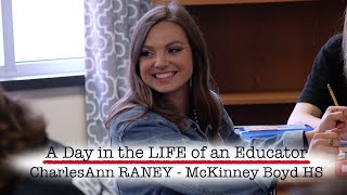 A Day in the Life of an Educator – CharlesAnn Raney