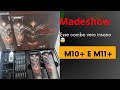 Madeshow D1 (M10+ e M11), combo com máquina de corte e de acabamento. unboxing e Review