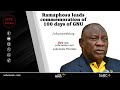 ANC President Ramaphosa reflects on 100 days of GNU