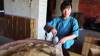 Back to the village a year to harvest a lot! The age of the employees is from 18 to 80 years old, a