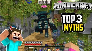 Busting Minecraft Myths In 2 minutes