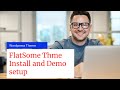 How to Flatsome WordPress  Theme Install and Demo Import | FlatSome Theme customization and setup