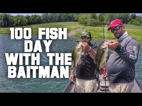 We Caught 100 Bass with Kevin “The Baitman” Baxter We Caught 100 Bass with Kevin “The Baitman” Baxter