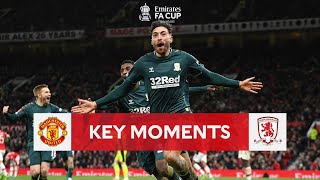 Manchester United v Middlesbrough | Key Moments | Fourth Round | Emirates FA Cup 2021-22